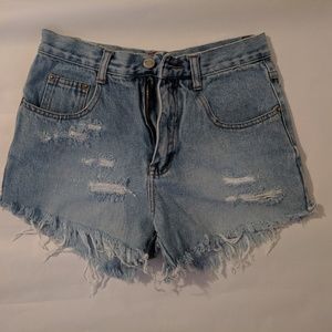 Vintage inspired Jean shorts